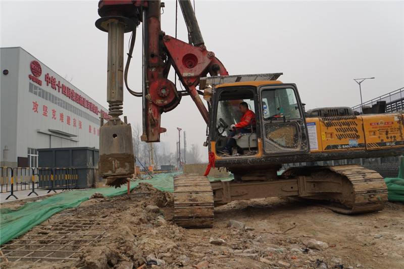 上饒旋挖鉆機租賃高鐵工程施工案例 上饒旋挖鉆機租賃高鐵工程施工案例